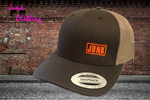 Junk Clothing brown/gold Trucker cap