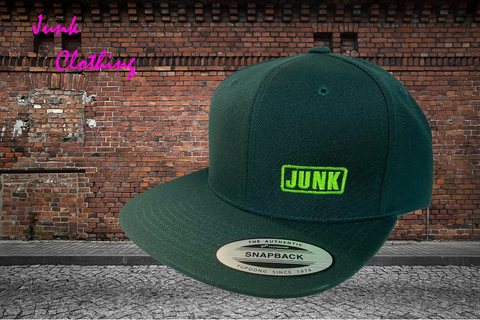 Junk Clothing green Snapback