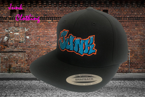 Junk Clothing black Snapback