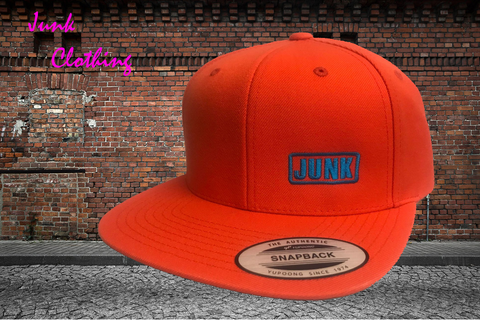 Junk Clothing orange Snapback