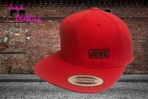 Junk Clothing red Snapback