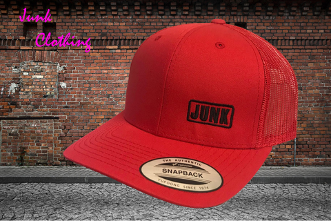 Junk Clothing red Trucker cap